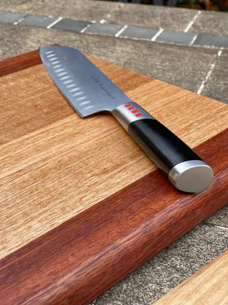 Chopping / Charcuterie Board Two Tone - 390mm long x 280mm wide x 30mm thick