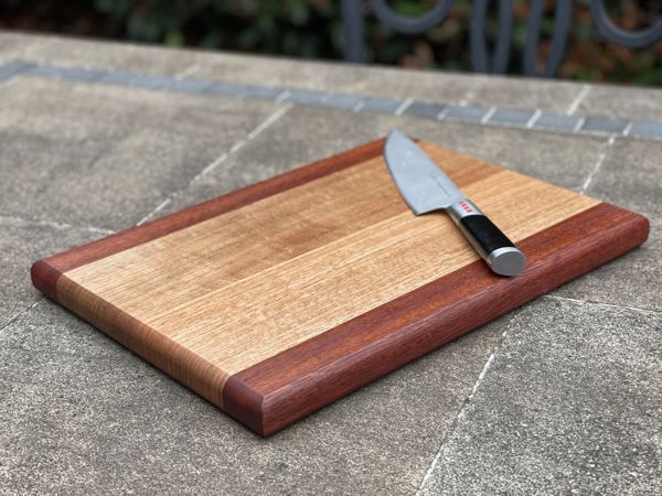 Chopping / Charcuterie Board Two Tone - 390mm long x 280mm wide x 30mm thick