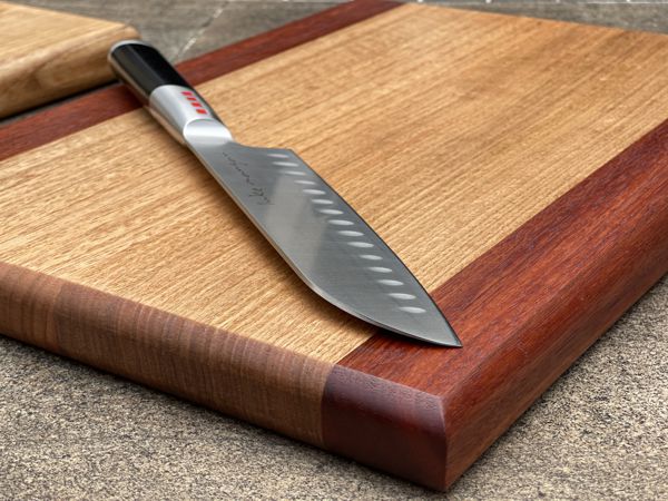 Chopping / Charcuterie Board Two Tone - 390mm long x 280mm wide x 30mm thick