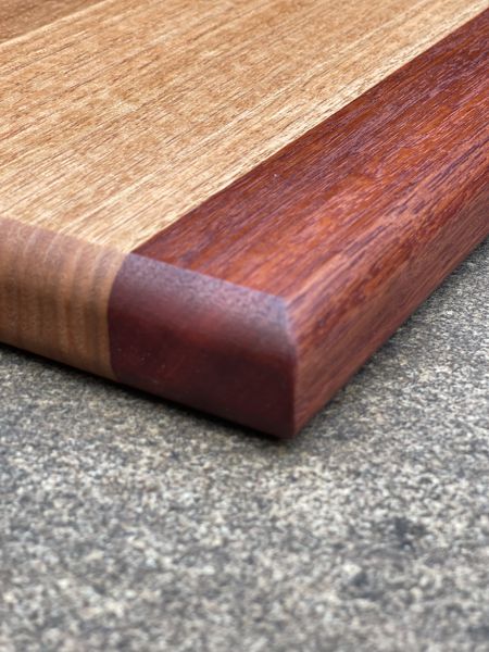 Chopping / Charcuterie Board Two Tone - 390mm long x 280mm wide x 30mm thick