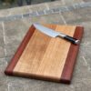 Chopping / Charcuterie Board Two Tone - 390mm long x 280mm wide x 30mm thick