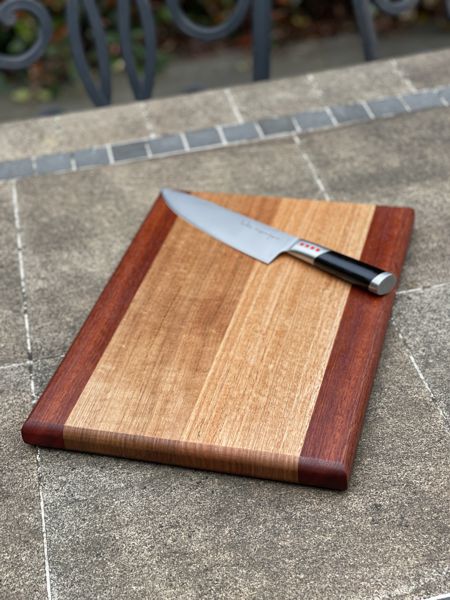 Chopping / Charcuterie Board Two Tone - 390mm long x 280mm wide x 30mm thick