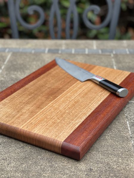 Chopping / Charcuterie Board Two Tone - 390mm long x 280mm wide x 30mm thick