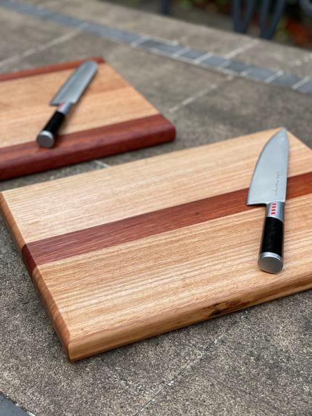 Chopping / Charcuterie Board Two Tone - 390mm long x 280mm wide x 30mm thick
