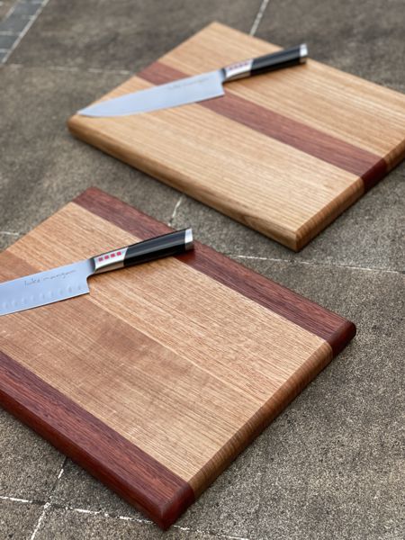Chopping / Charcuterie Board Two Tone - 390mm long x 280mm wide x 30mm thick