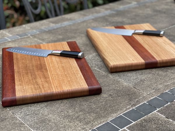 Chopping / Charcuterie Board Two Tone - 390mm long x 280mm wide x 30mm thick