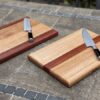 Chopping / Charcuterie Board Two Tone - 390mm long x 280mm wide x 30mm thick