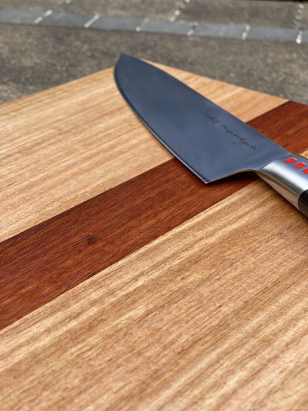 Chopping / Charcuterie Board Two Tone - 390mm long x 280mm wide x 30mm thick