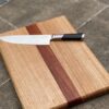 Chopping / Charcuterie Board Two Tone - 390mm long x 280mm wide x 30mm thick