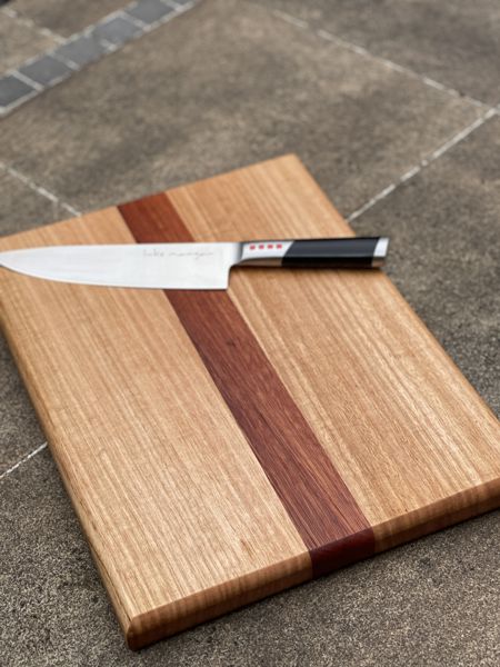 Chopping / Charcuterie Board Two Tone - 390mm long x 280mm wide x 30mm thick