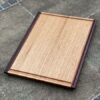 Chopping / Charcuterie Board Two Tone Juice Groove - 390mm long x 280mm wide x 30mm thick