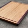 Chopping / Charcuterie Board Two Tone Juice Groove - 390mm long x 280mm wide x 30mm thick