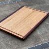 Chopping / Charcuterie Board Two Tone Juice Groove - 390mm long x 280mm wide x 30mm thick