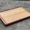 Chopping / Charcuterie Board Two Tone Juice Groove - 390mm long x 280mm wide x 30mm thick