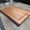 Chopping / Charcuterie Board - 600mm long x 400mm wide x 30mm thick (Juice Groove One Side)