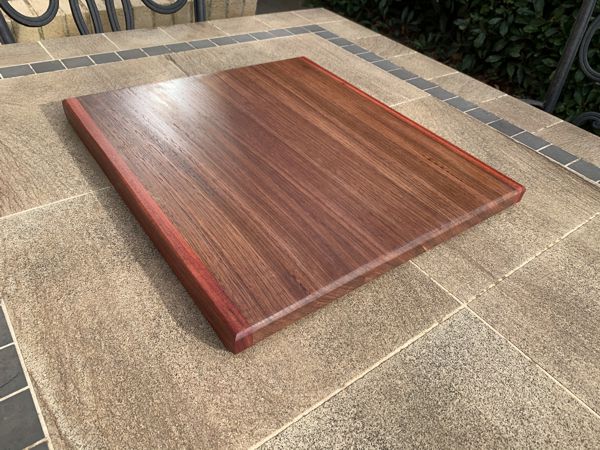 Chopping / Charcuterie Board Two Strips - 500mm long x 450mm wide x 30mm thick