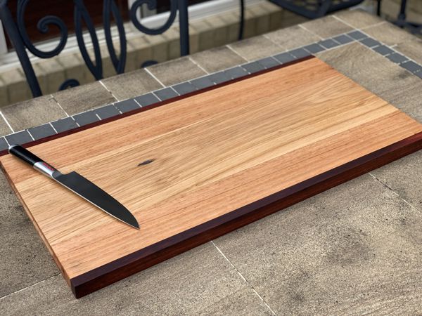 Chopping / Charcuterie Board - 800mm long x 400mm wide x 30mm thick