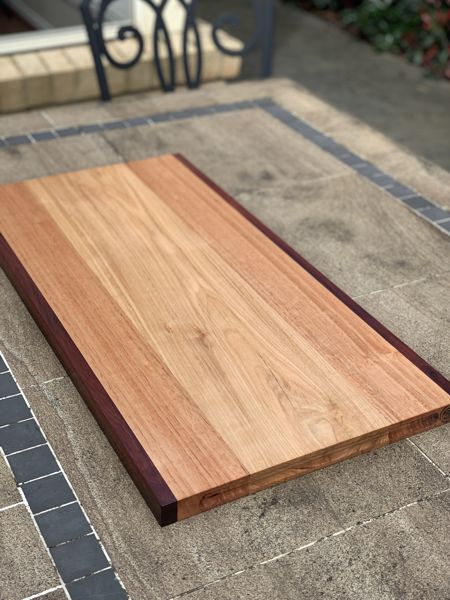 Chopping / Charcuterie Board - 800mm long x 400mm wide x 30mm thick