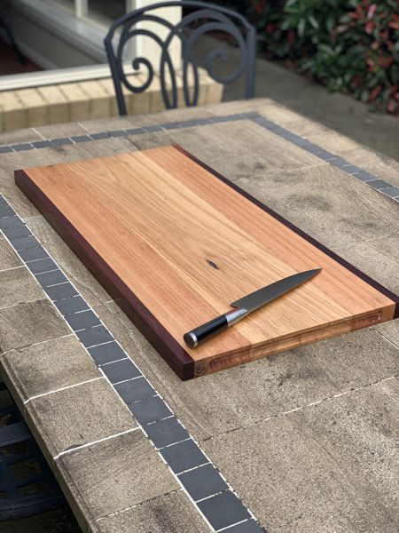 Chopping / Charcuterie Board - 800mm long x 400mm wide x 30mm thick