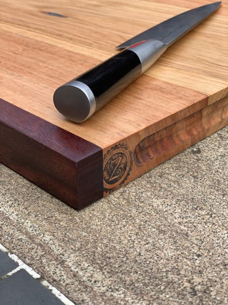 Chopping / Charcuterie Board - 800mm long x 400mm wide x 30mm thick