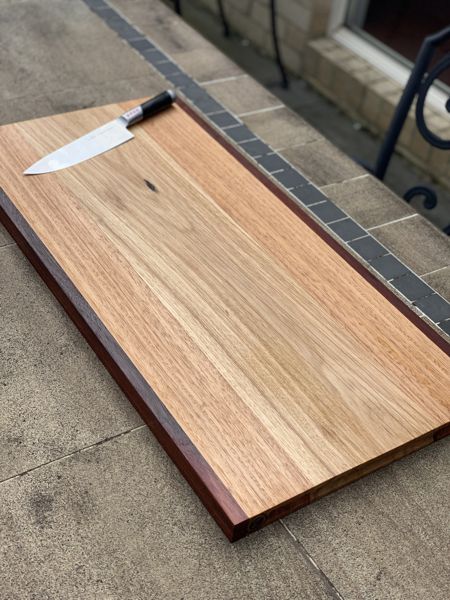 Chopping / Charcuterie Board - 800mm long x 400mm wide x 30mm thick