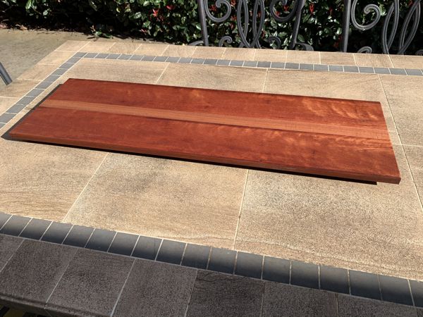 Grazing / Charcuterie Two Tone Board - 1m long x 300mm wide x 18mm thick