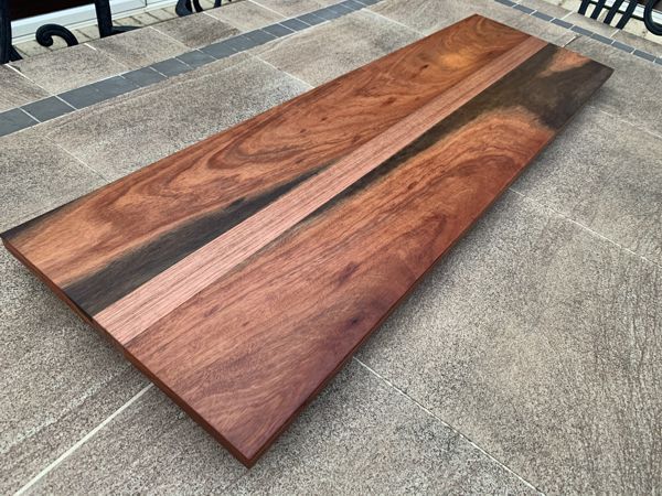 Grazing / Charcuterie Two Tone Board - 1m long x 300mm wide x 18mm thick