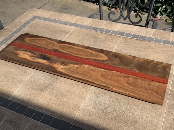 Grazing / Charcuterie Two Tone Board - 1m long x 300mm wide x 18mm thick