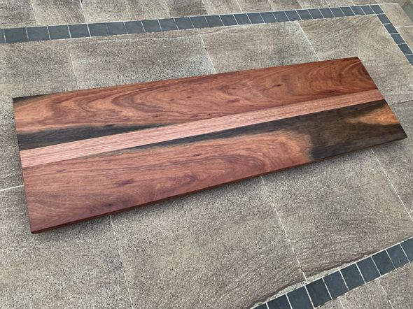 Grazing / Charcuterie Two Tone Board - 1m long x 300mm wide x 18mm thick