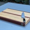Chopping / Charcuterie Board - 500mm long x 310mm wide x 40mm thick - 3 strip