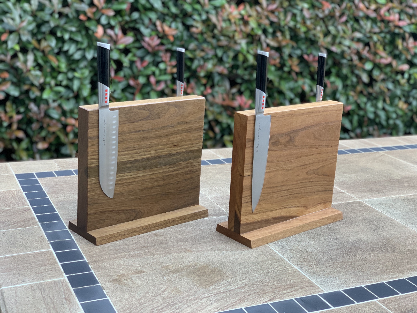 Magnetic Knife Boards - Double Sided T Type 300w x 260h