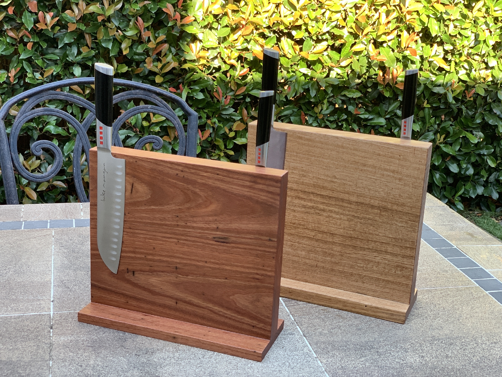 Magnetic Knife Boards - Double Sided T Type 300w x 260h