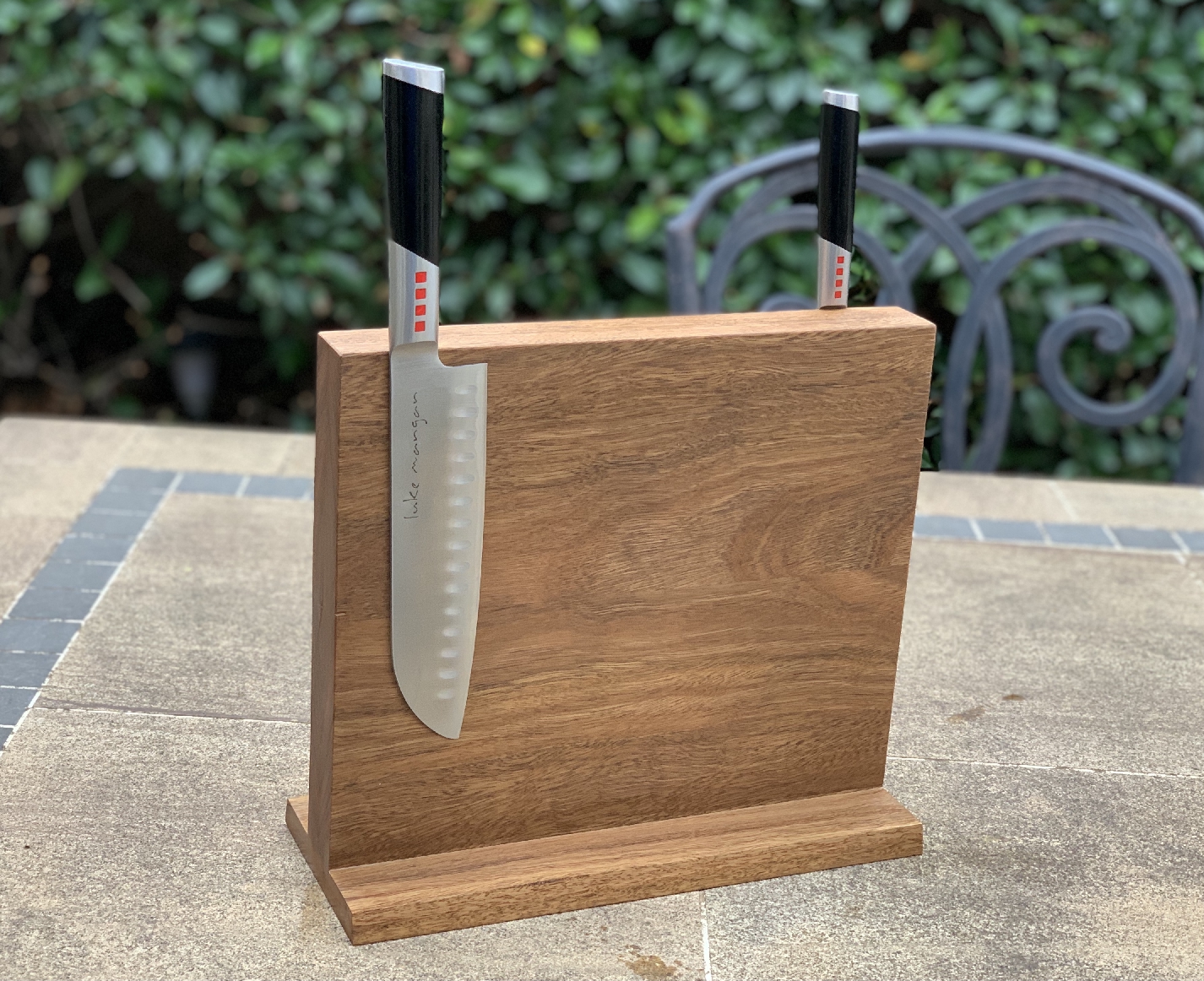 Magnetic Knife Boards - Double Sided T Type 300w x 260h