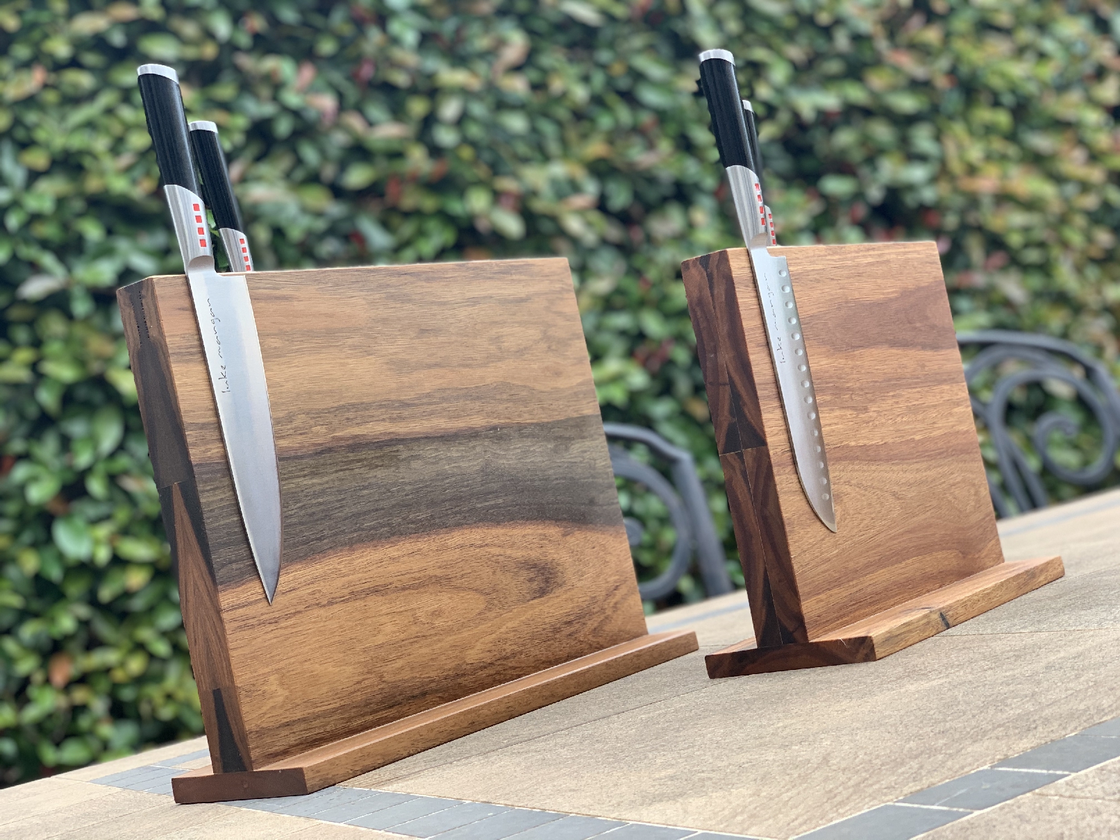 Magnetic Knife Boards - Double Sided T Type 400w x 260h