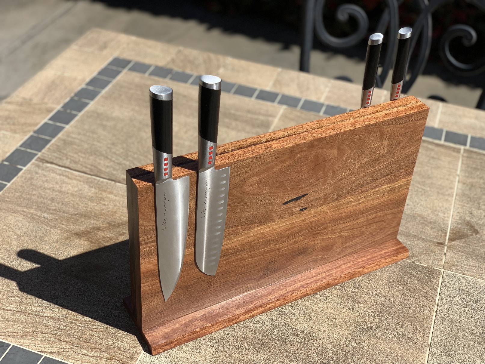 Magnetic Knife Boards - Double Sided T Type 450w x 260h