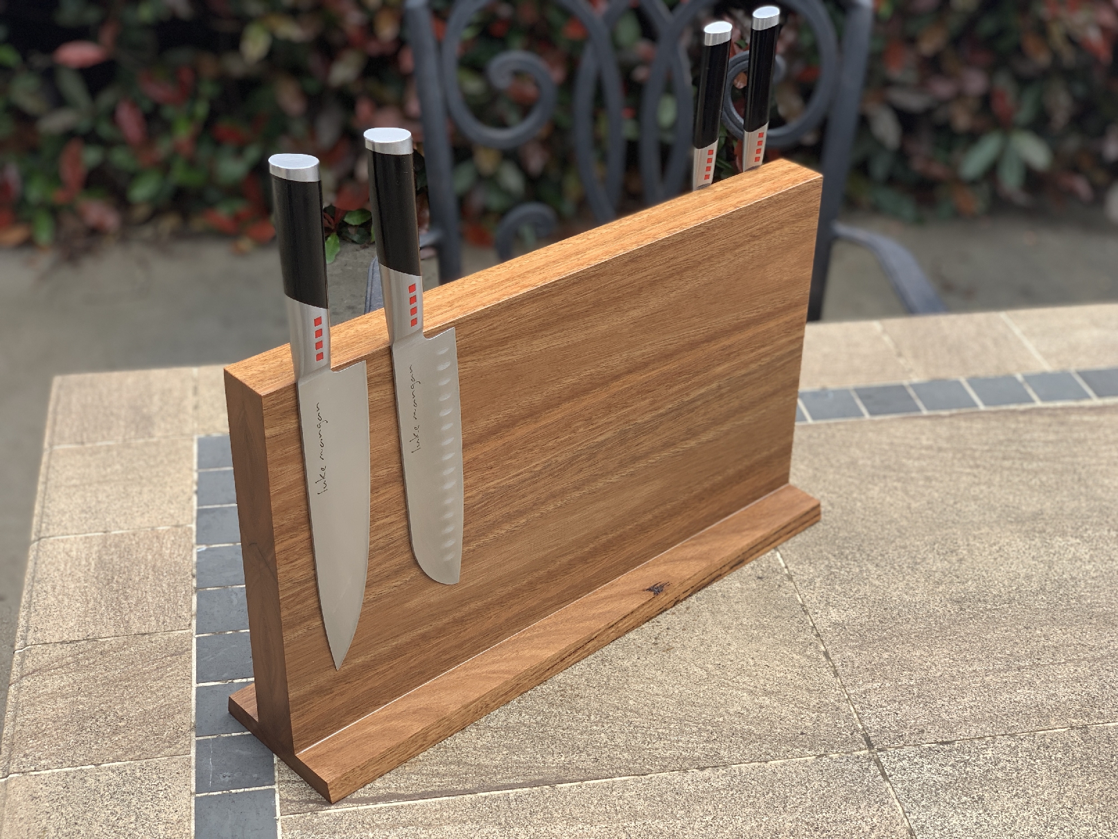 Magnetic Knife Boards - Double Sided T Type 500w x 260h