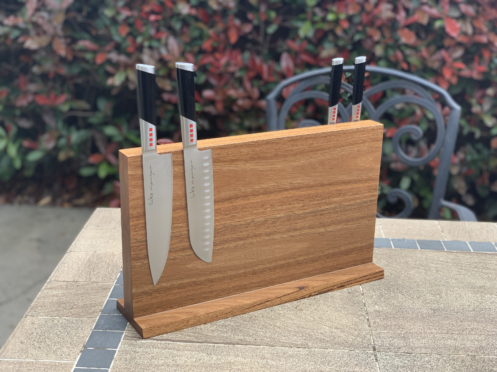 Magnetic Knife Boards - Double Sided T Type 500w x 260h