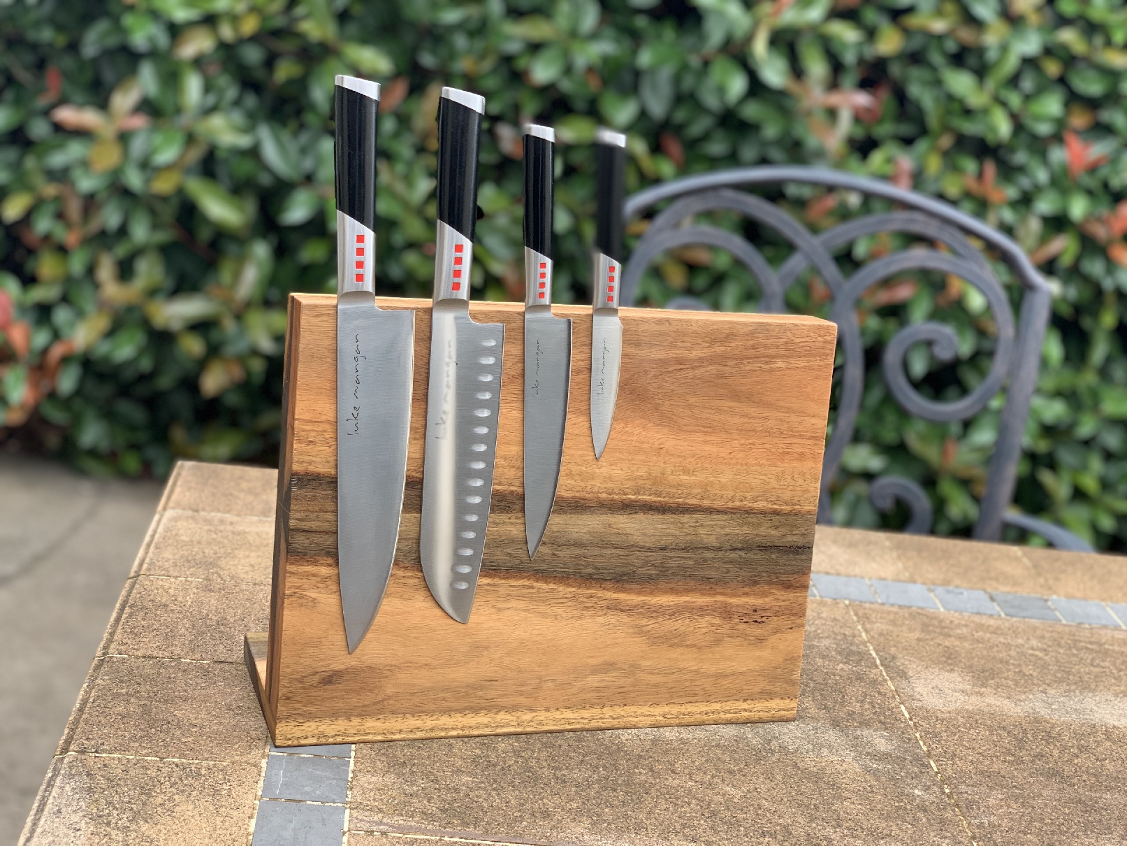 Magnetic Knife Boards - Single Sided Leaning Type 500w x 260h