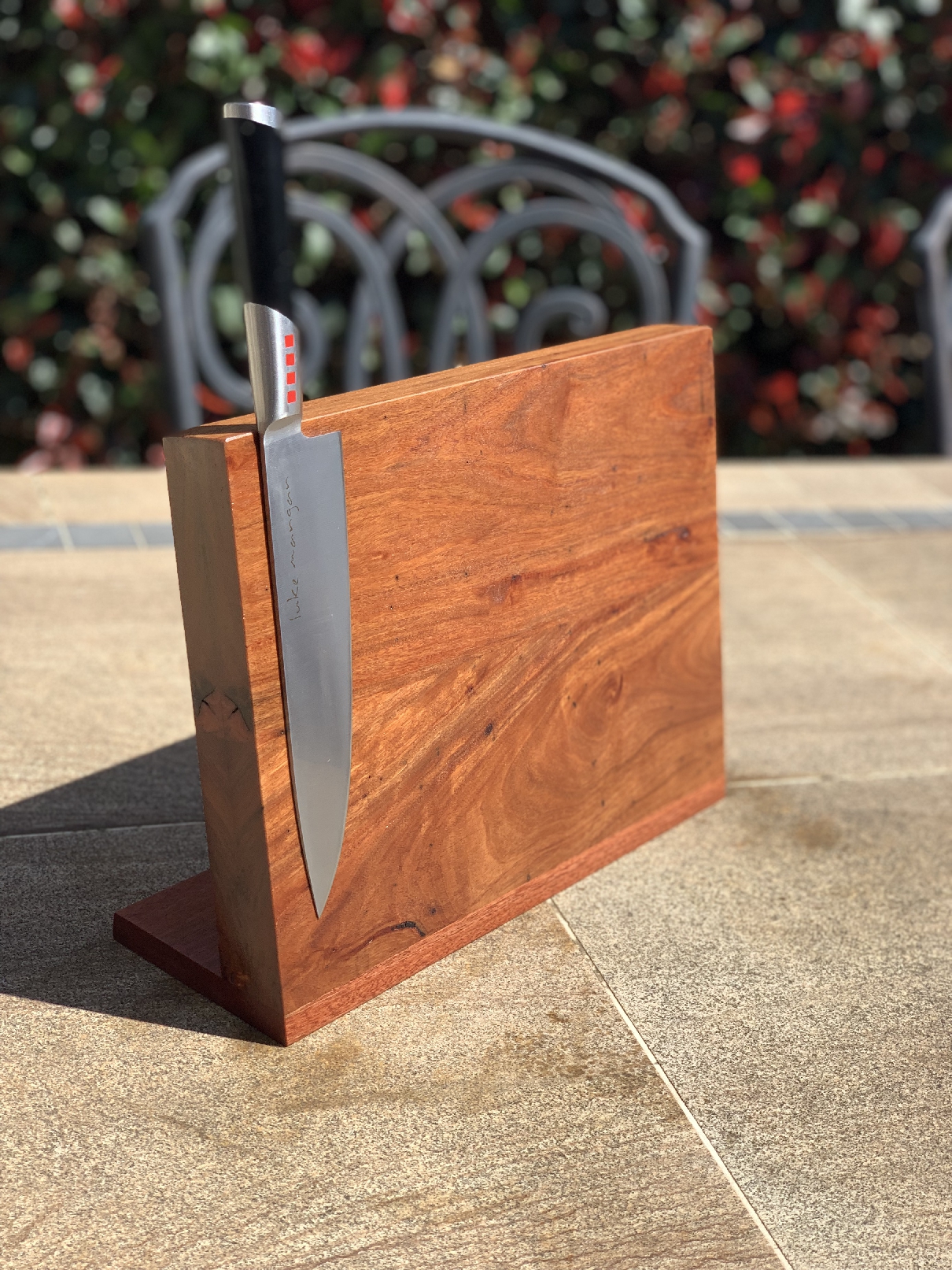 Magnetic Knife Boards - Single Sided Leaning Type 350w x 260h