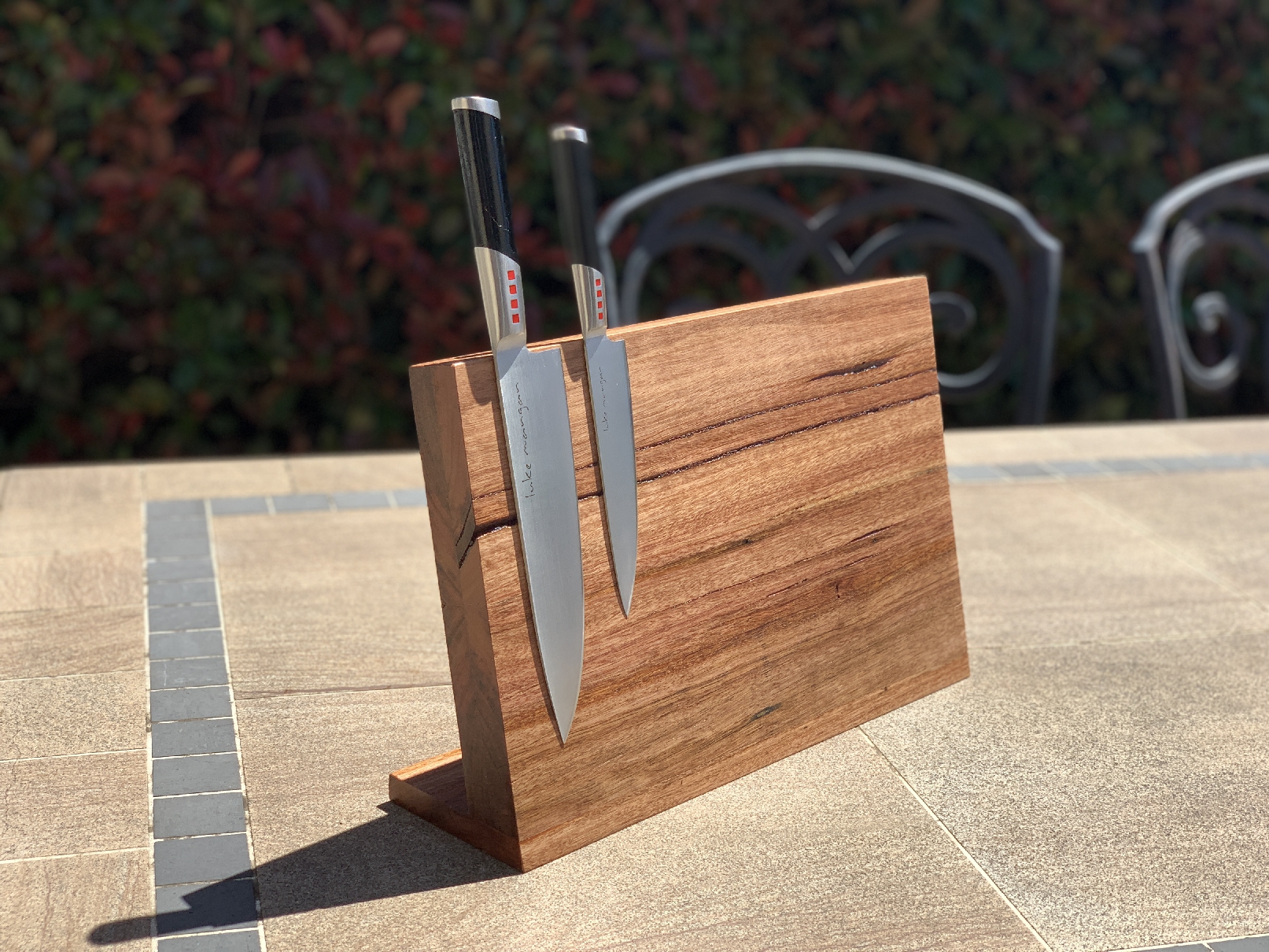 Magnetic Knife Boards - Single Sided Leaning Type 500w x 260h