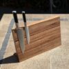 Magnetic Knife Boards - Single Sided Leaning Type 500w x 260h