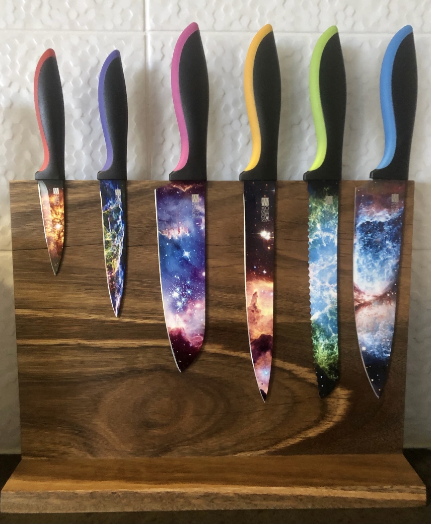 Magnetic Knife Boards - Single Sided L Type Upright 400w x 260h