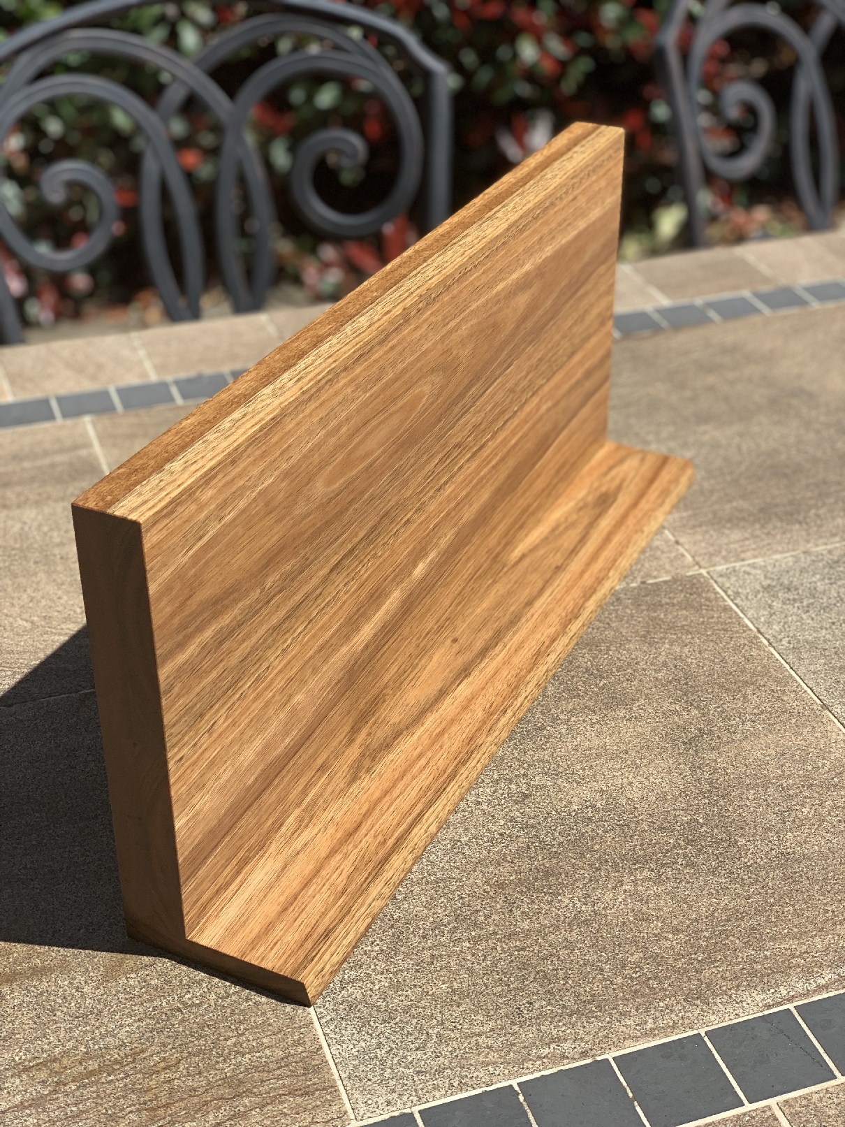 Magnetic Knife Boards - Single Sided L Type Upright 600w x 260h