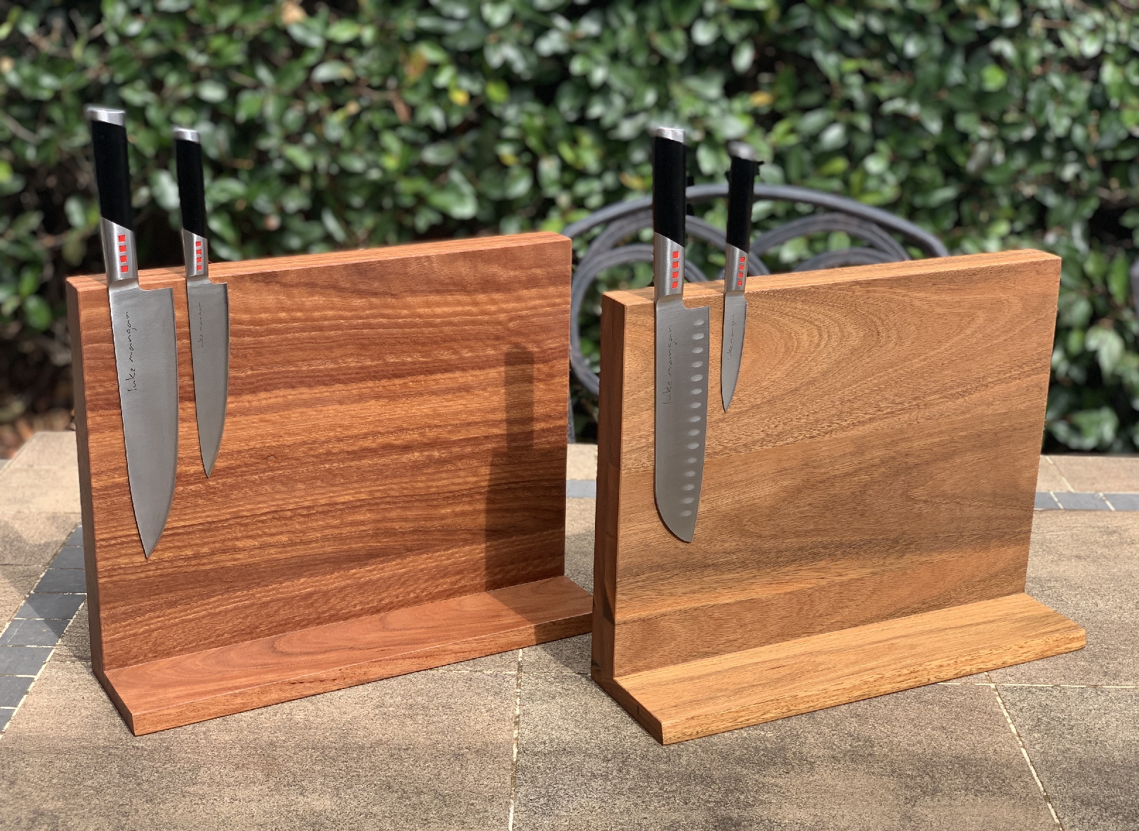 Magnetic Knife Boards - Single Sided L Type Upright 260w x 220h