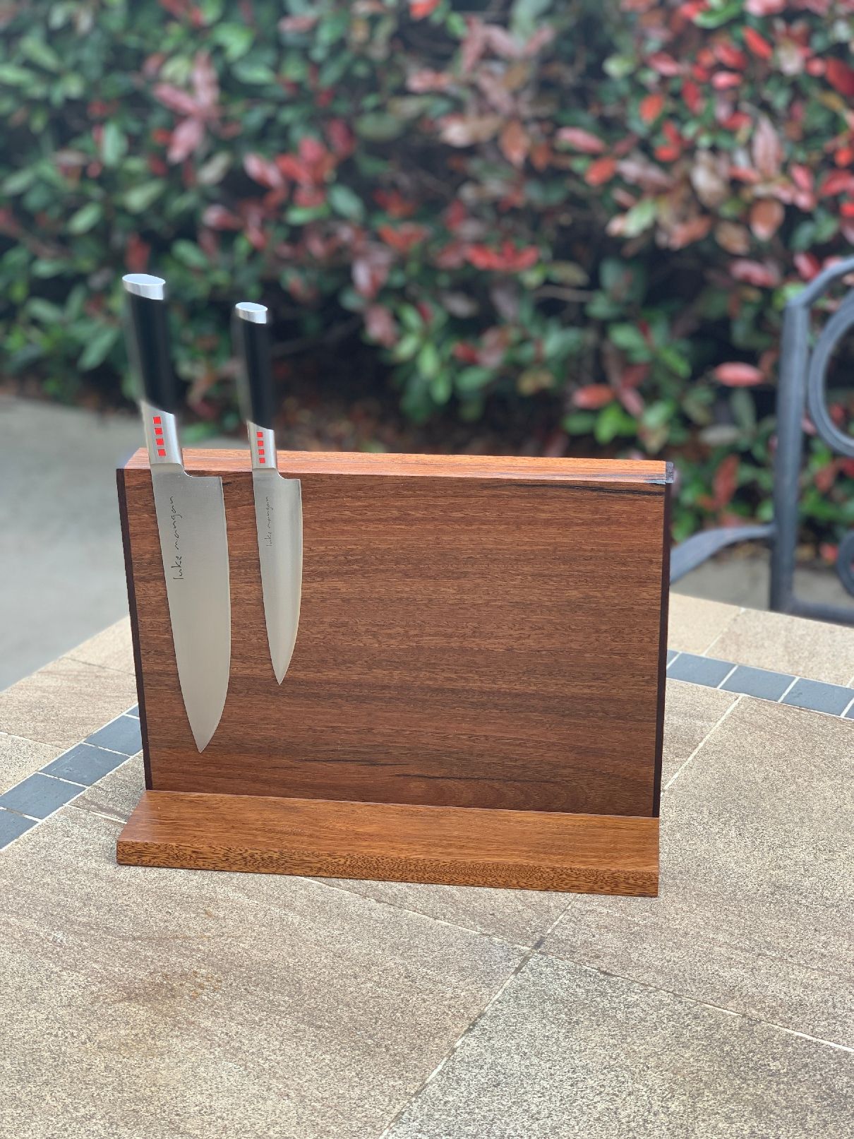 Magnetic Knife Boards - Single Sided L Type Upright 260w x 220h