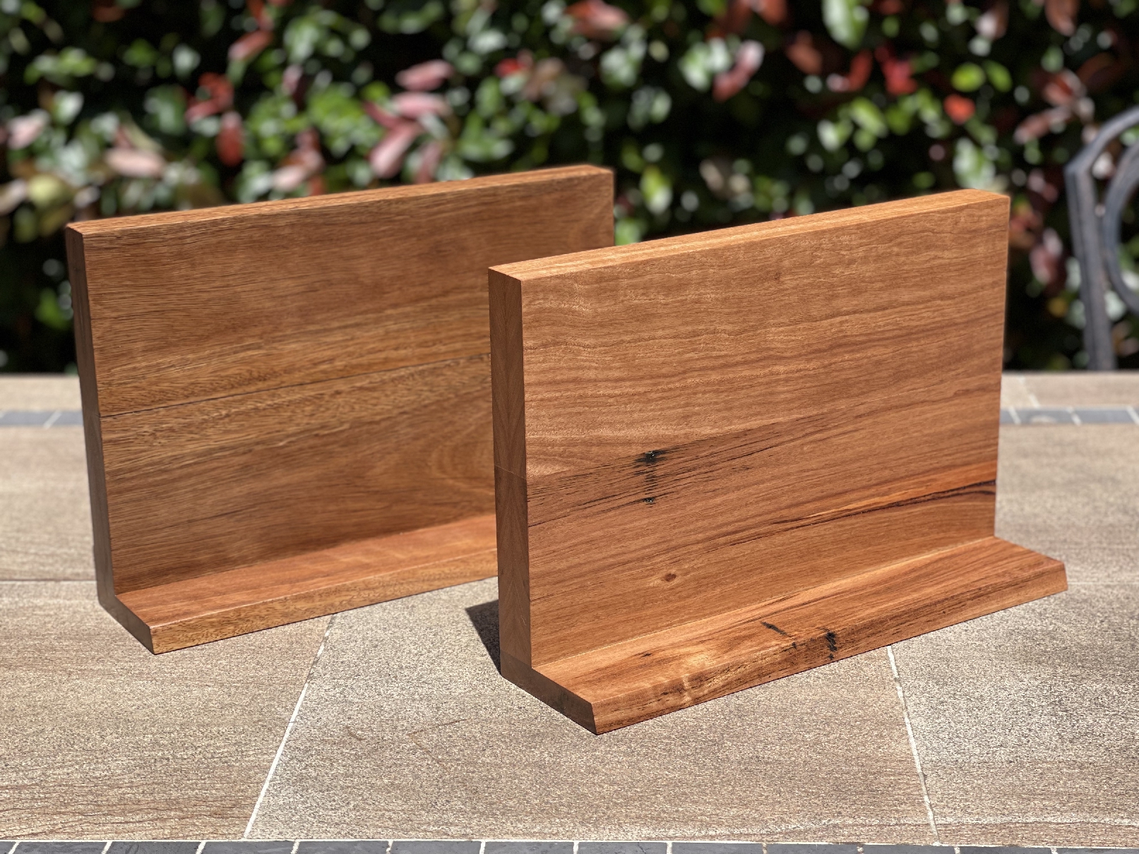 Magnetic Knife Boards - Single Sided L Type Upright 350w x 260h