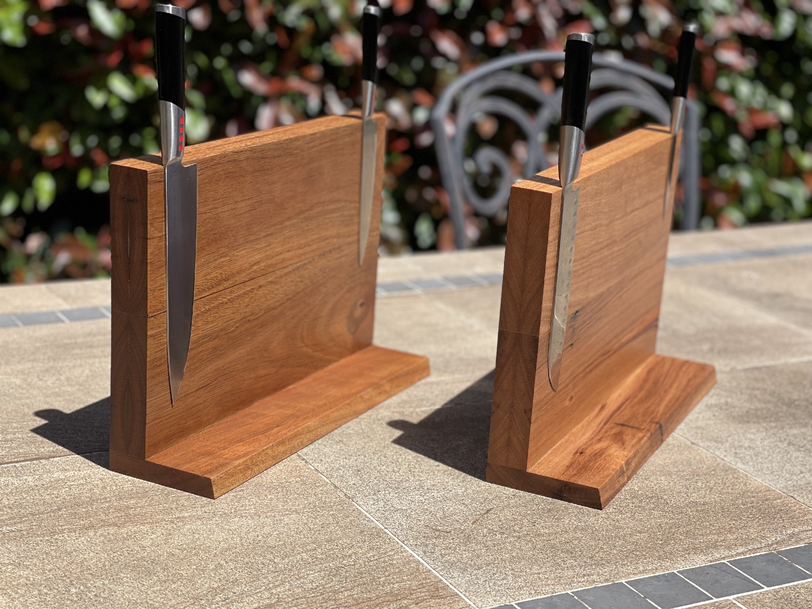 Magnetic Knife Boards - Single Sided L Type Upright 300w x 260h