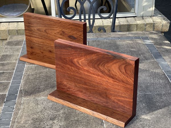 Magnetic Knife Boards - Single Sided L Type Upright 400w x 260h