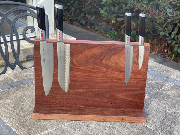 Magnetic Knife Boards - Single Sided L Type Upright 400w x 260h